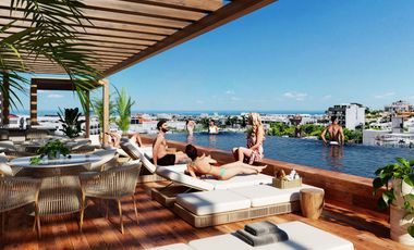 VENTA DE DEPARTAMENTO ESTUDIO EN PLAYA DEL CARMEN 37M2