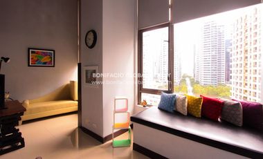 For Rent: 1 Bedroom Loft in The Bellagio Towers, BGC, Taguig | TBT3017
