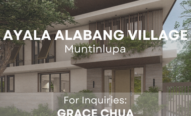 For Sale: Brand-new Stunning 4 Bedroom House and Lot Nestled in Ayala Alabang Village, Muntinlupa