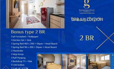 Apartemen 2 BR jual  murah Gunawangsa Gresik