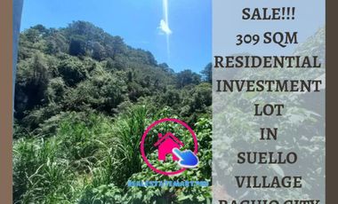 309 sqm Residential Lot NEAR Pinewoods Golf Course (Suello Village, Baguio City)