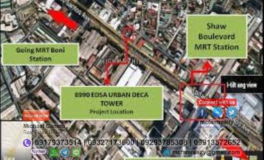 Condo For Sale Near San Agustin Church Urban Deca Manila Rent to Own thru PAG-IBIG, Bank or In-house