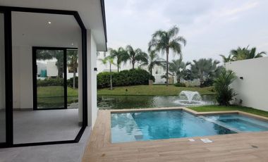 Isla Mocoli, Vendo Casa de Estreno 4 Dorm con Piscina y Jacuzzi, Vista Al Lago
