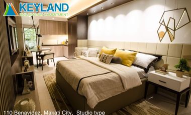 Studio Serviced Apartment For Sale in Legazpi Makati