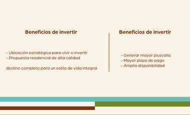 Preventa Departamentos en Nuevo Sur