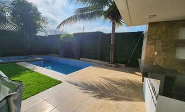 Samborondon, Renta de hermosa casa 4 dormitorios con Piscina, jacuzzi y sauna