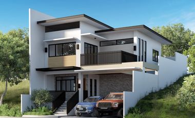 ON GOING CONSTRUCTION Semi- Furnished 2 Storey 3 Bedrooms House and Lot for Sale at Vistagrande, Talisay, Cebu