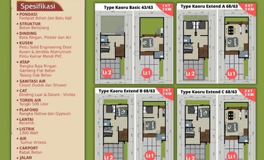 Rumah Murah 2 Lantai 3 Kamar Tidur Hanya 400 Jt-an Di Cilegon