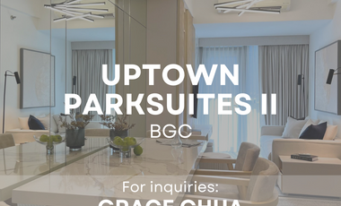2 Bedroom Condominium for Sale in Uptown Parksuites 2, BGC, Taguig