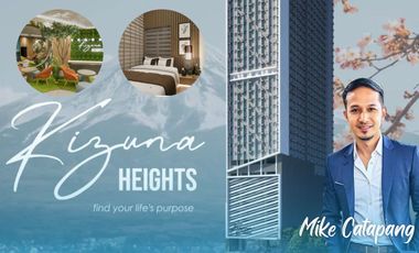 FOR SALE Preselling STUDIO Unit at KIZUNA HEIGHTS a Japanese Inspired Condo near DLSU, CSB, LRT 1 Station