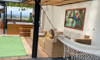 APARTAMENTO DUPLEX EN GUATAPE, EXCLUSIVO, HERMOSA VISTA, DE LUJO