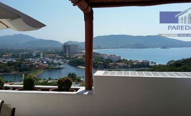V410 Villa en Venta 2 recámaras amplia terraza y jacuzzi  Porto Ixtapa