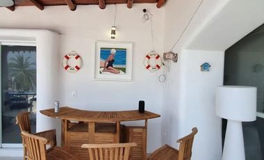 V410 Villa en Venta 2 recámaras amplia terraza y jacuzzi  Porto Ixtapa