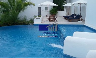 V410 Villa en Venta 2 recámaras amplia terraza y jacuzzi  Porto Ixtapa