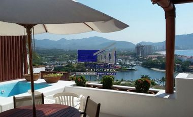 V410 Villa en Venta 2 recámaras amplia terraza y jacuzzi  Porto Ixtapa