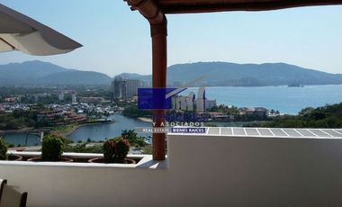 V410 Villa en Venta 2 recámaras amplia terraza y jacuzzi  Porto Ixtapa