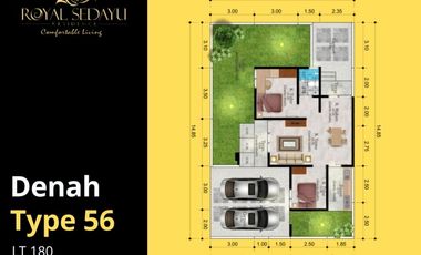 Fasilitas Mushola, 30 Menit Kampus UGM, Jual Rumah Bantul Yogyakarta