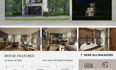 Pre-Selling Three Storey House and Lot for Sale in Eagle Crest, Baguio City!