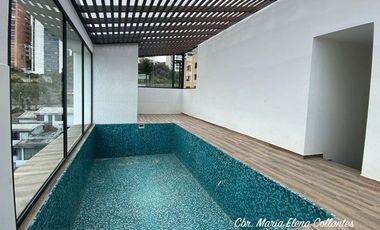 TENIS RENTO PH DE LUJO, 4 DORMITORIOS, 4 ESTACIONAMIENTOS, VISTA, PISCINA $3.200