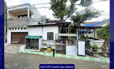 Rumah Pondok Rosan Wiyung Surabaya Barat Full Furnish dekat Citraland Lontar