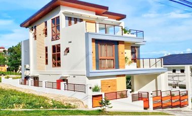 Brand NEW Overlooking Fully-Furnished House & Lot w/ Own Pool at Kishanta, Talisay City