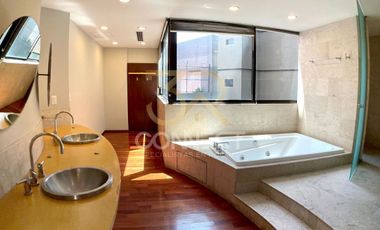 Departamento en Renta en Polanco 3R/3B/2E -Balcón - Family Room - 520m2