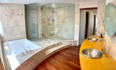 Departamento en Renta en Polanco 3R/3B/2E -Balcón - Family Room - 520m2