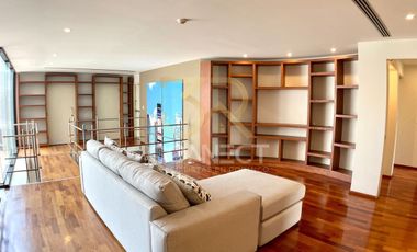 Departamento en Renta en Polanco 3R/3B/2E -Balcón - Family Room - 520m2