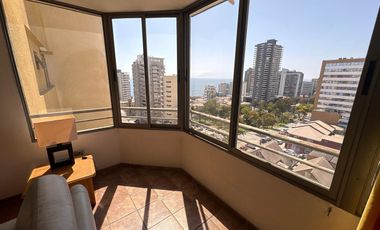 Arriendo departamento amoblado 3 dormitorios Parque Brasil, Antofagasta, Incluye GC