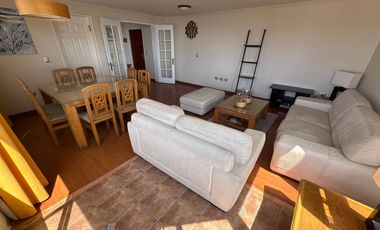 Arriendo departamento amoblado 3 dormitorios Parque Brasil, Antofagasta, Incluye GC