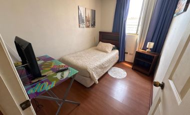 Arriendo departamento amoblado 3 dormitorios Parque Brasil, Antofagasta, Incluye GC