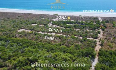 TERRENOS ESCRITURAS PUBLICAS A 150 METROS DE PLAYA, EN PUERTO ESCONDIDO