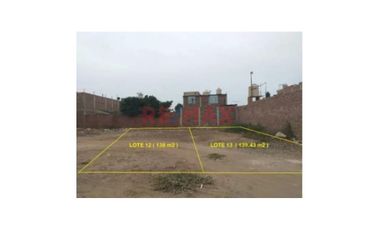 Se Vende Terreno De 138 M2 Urb. Santa María Del Rosal Lote 12