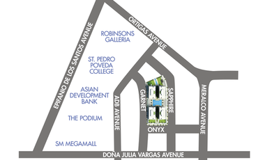 THE SAPPHIRE BLOC - 1 BR, 07 Floor, Unit 07G