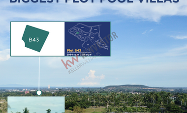 Rare Item! Biggest Land Plot for Sales at Sunplay Pool Villas, Pattaya