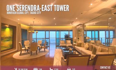 Penthouse facing East for Sale in One Serendra - East Tower, BGC, Taguig City