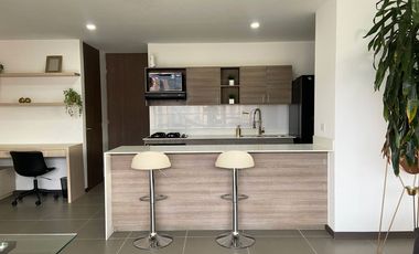 PR21593 Apartamento Amoblado en arriendo en el sector Loma del Escobero