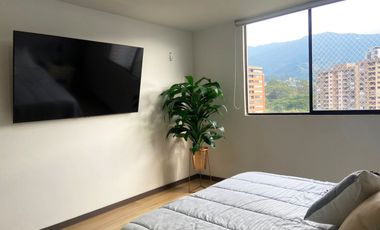 PR21593 Apartamento Amoblado en arriendo en el sector Loma del Escobero