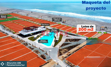 Venta De Terreno De Playa En Condominio En Chincha