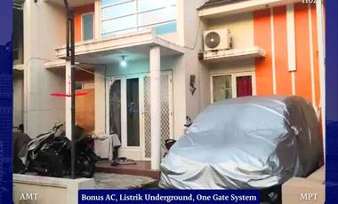 Rumah Wisata Semanggi Surabaya 888 Juta SHM Bonus AC One Gate System