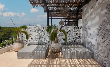 Espectacular penthouse 2 habitaciones lock off en Aldea Zama