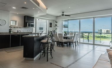 Departamento amueblado en Renta, Cancún Towers Condos, Cancún Quintana Roo.