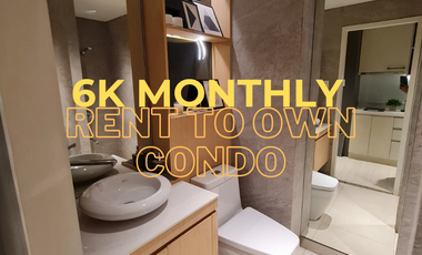 Own a 1bedroom for as low as 6K Monthly Rent to Own Condo in Pasig Ortigas