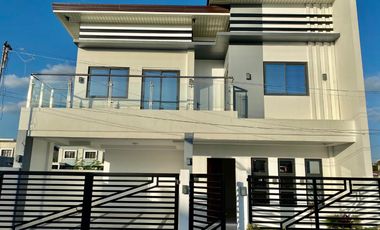 5 BEDROOMS FULLY FURNISHED  BRAND NEW  HOUSE FOR SALE IN PAMPANG, ANGELES CITY PAMPANGA NEAR CLARK AIRPORT