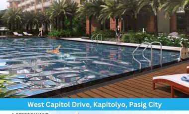 1-Bedroom Condominium for Sale in Pasig City: Brixton Place by DMCI Homes
