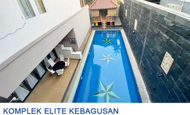 Rumah Dengan Swimming Pool Dalam Komplek Di Jl Kebagusan Raya Jakarta Selatan