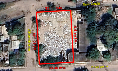 SE VENDE TERRENO CON CONSTRUCCIONES TIPO INDUSTRIAL