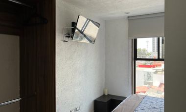 Loft 4to. nivel servicios incluidos, roof garden vista hacía los Volcanes