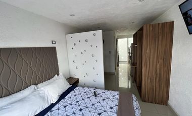 Loft 4to. nivel servicios incluidos, roof garden vista hacía los Volcanes