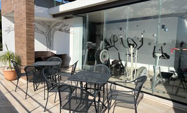 Loft 4to. nivel servicios incluidos, roof garden vista hacía los Volcanes